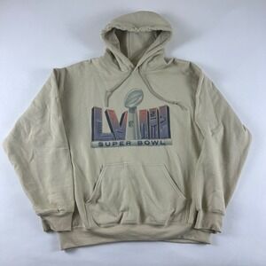 Super Bowl LVI Hoodie Mens‎ NFL Football Pullover Sweatshirt Size XL